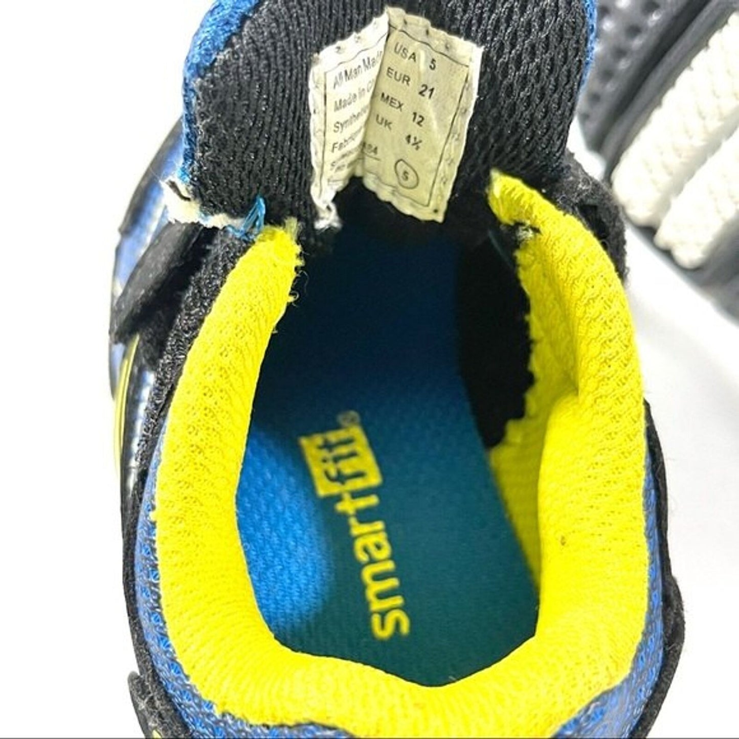 Smart Fit Toddler Sz 5 Boys Sneakers Childrens Shoes Kids Strap Closure