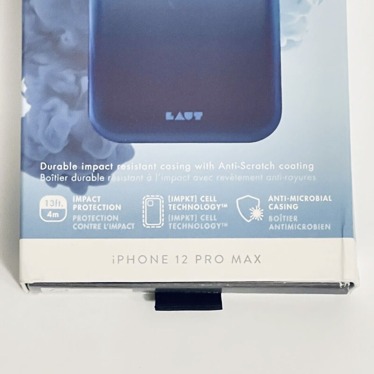 LAUT Huex Fades Phone Case iPhone 12 Pro Max Electric Blue New 13ft Drop Tested
