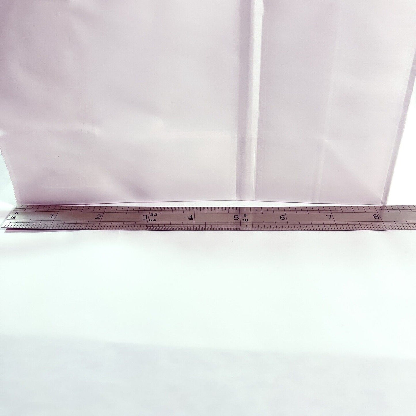 60 Bags White Kraft Paper Gift Bag Shopping Heavy Paper 8.5”x6”x3”