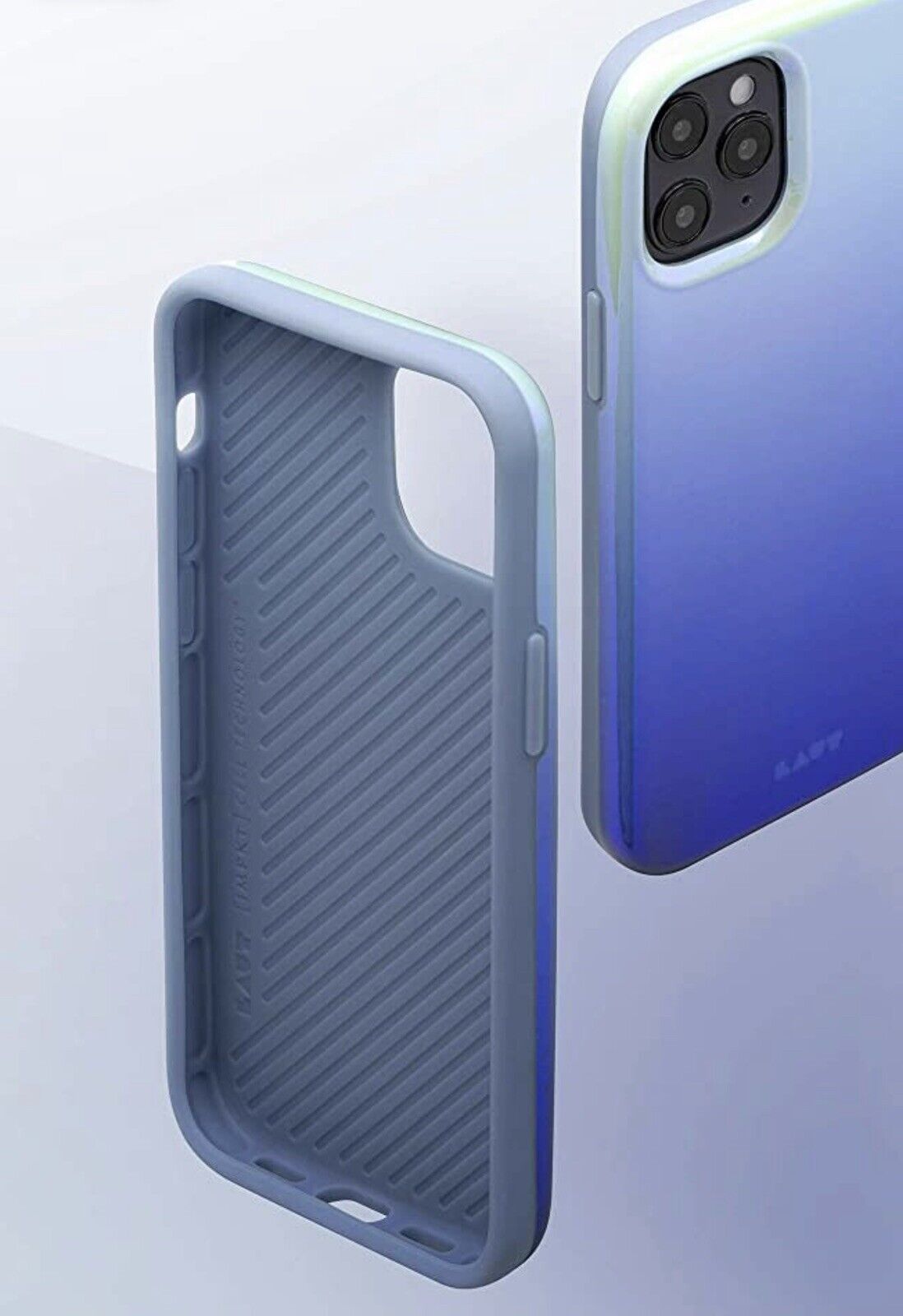 LAUT Huex Fades Phone Case iPhone 12 Pro Max Electric Blue New 13ft Drop Tested