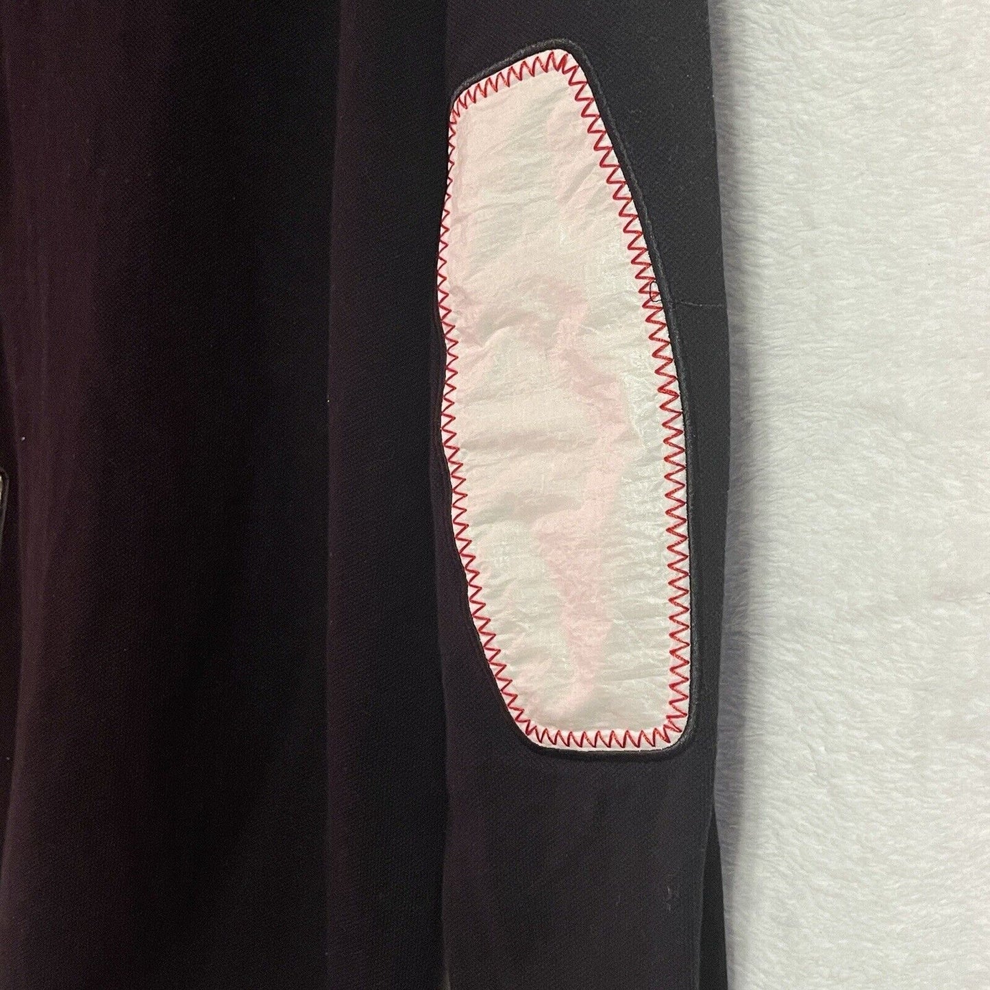 727 Sailbags Mens Polo Size M Long Sleeve Black Recycled Spinnaker