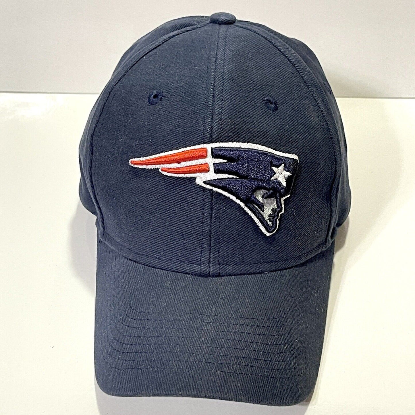 New England Patriots Hat Adjustable Reebok Mens Cap Blue NFL Team 90s Y2K