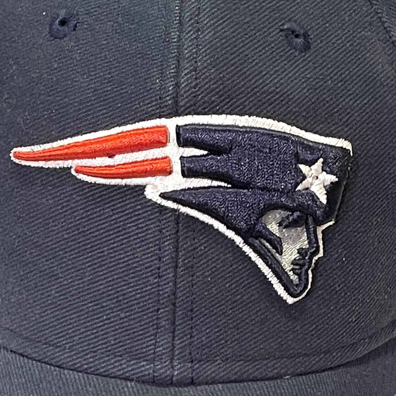 New England Patriots Hat Adjustable Reebok Mens Cap Blue NFL Team 90s Y2K