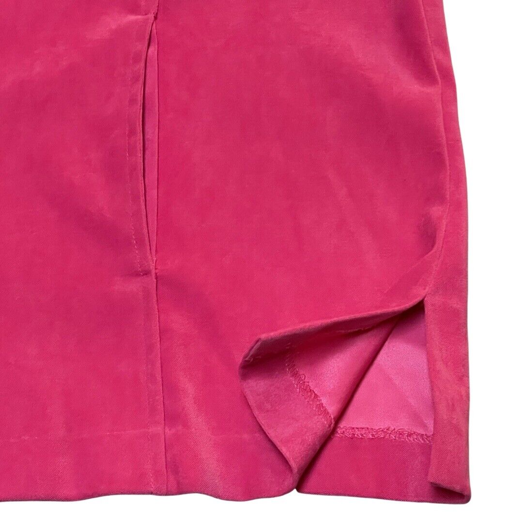Joanna Petite Size M Hot Pink Jacket Shacket Shirt Womens PM Long Sleeve Top