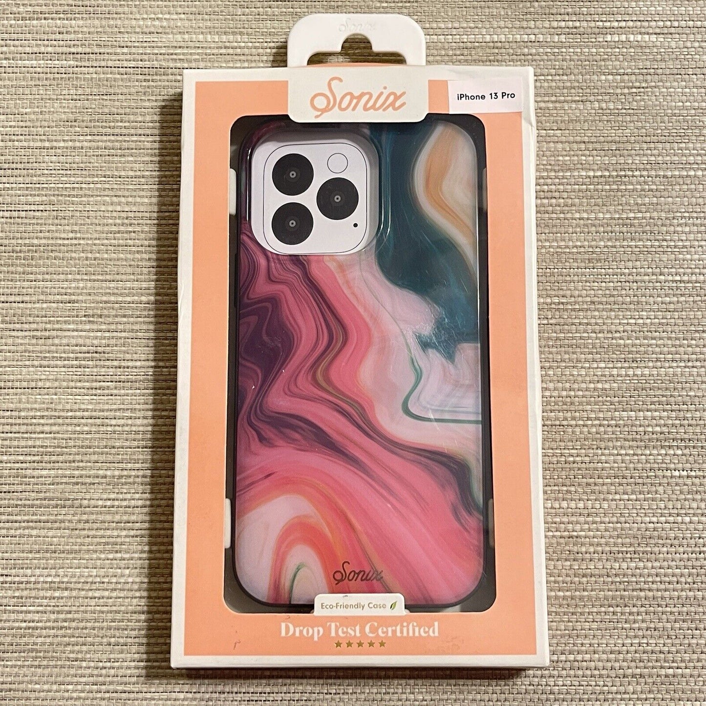 Sonix NEW Phone Case for Apple iPhone 13 Marble Agate 10 ft Drop Certified