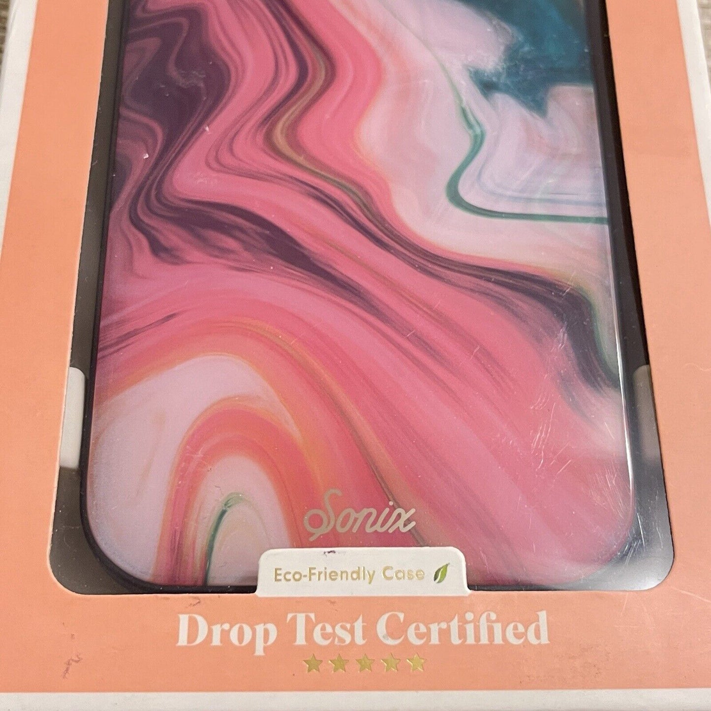 Sonix NEW Phone Case for Apple iPhone 13 Marble Agate 10 ft Drop Certified