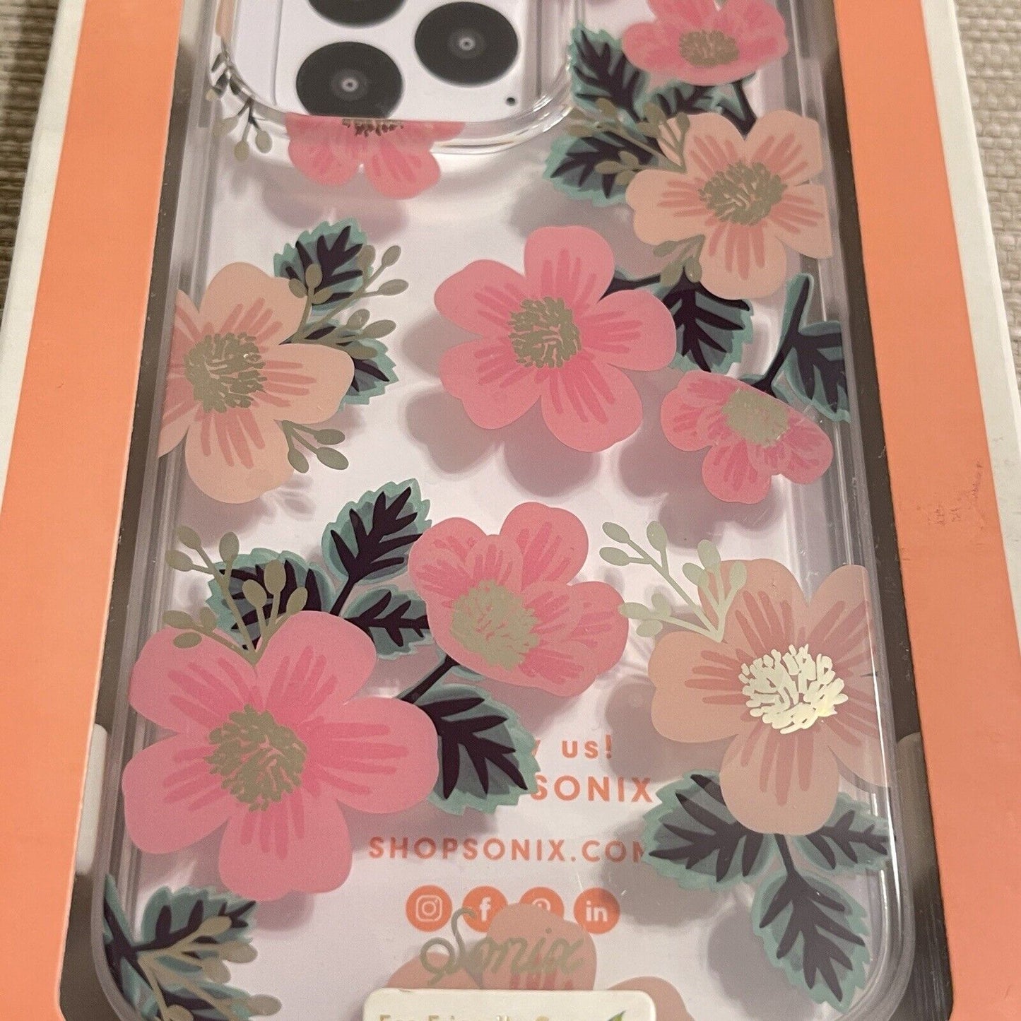 Sonix NEW Phone Case for Apple iPhone 13 Southern Floral 10 ft Drop Certified