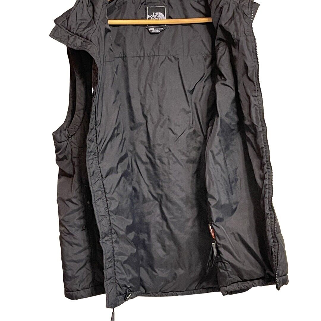 The North Face Mens Large Redpoint Vest Primaloft Black Padded Ripstop Packable