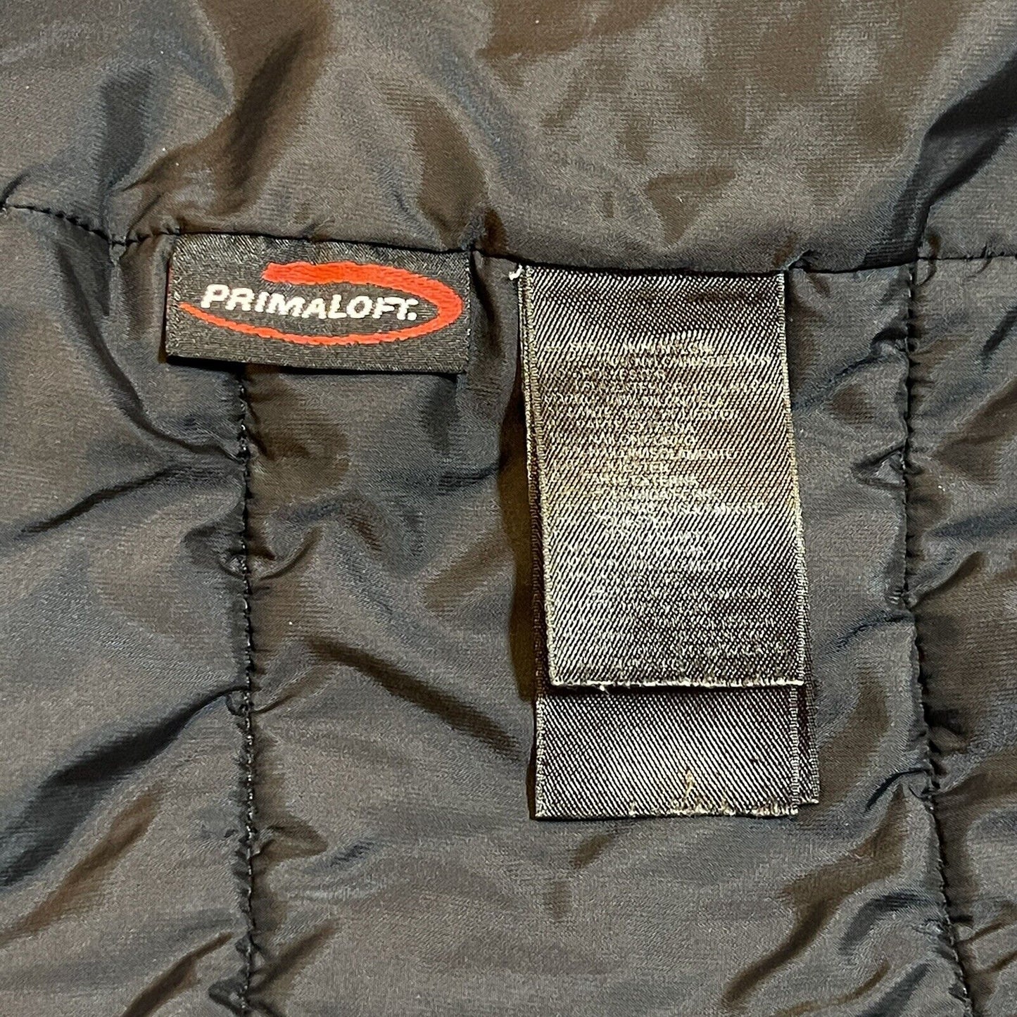 The North Face Mens Large Redpoint Vest Primaloft Black Padded Ripstop Packable