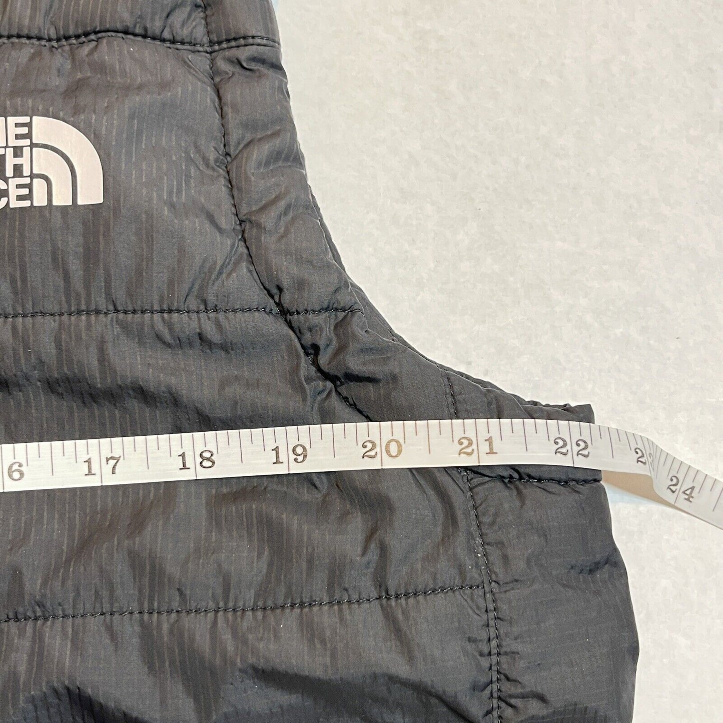 The North Face Mens Large Redpoint Vest Primaloft Black Padded Ripstop Packable