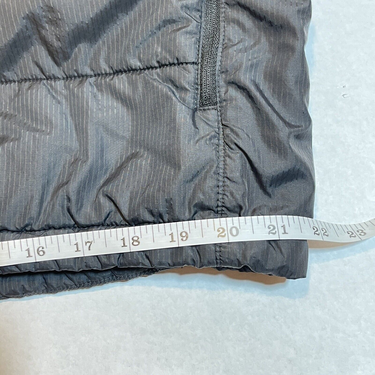 The North Face Mens Large Redpoint Vest Primaloft Black Padded Ripstop Packable