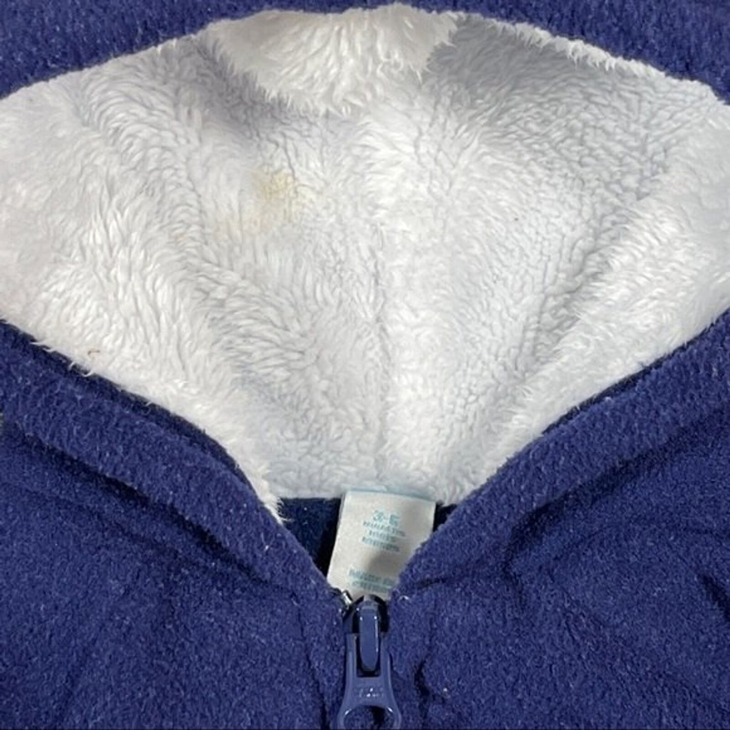 Old Navy Fleece One Piece Faux Sherpa Lined 3-6 Mos