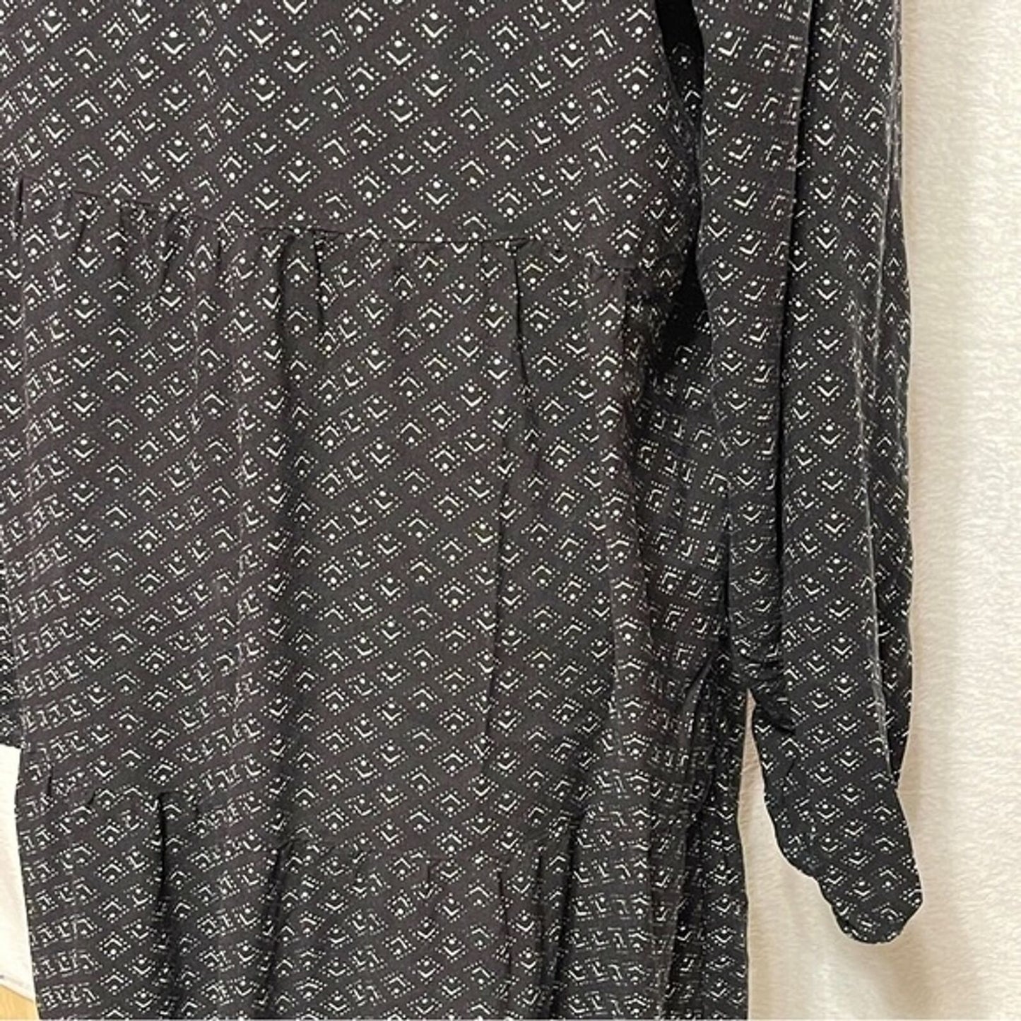 Long Sleeve Boho Peasant Dress Large Sonoma Goods For Life x Lauren Lane