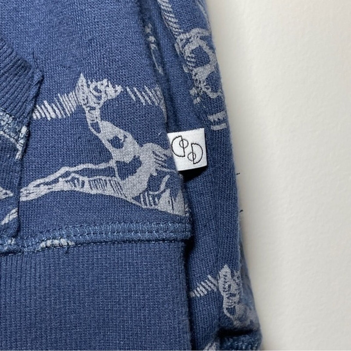 Stitch Fix Boys Dinosaur Zip Front Hoodie Sweatshirt Size 7
