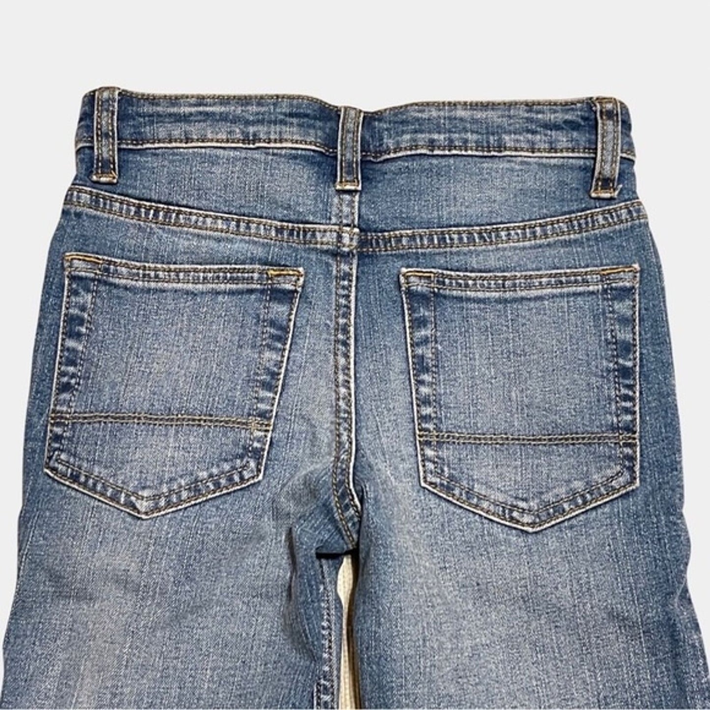 Cat & Jack Boys Sz 6 Straight Leg Bootcut Jeans Vintage Wash Denim Kids Jeans