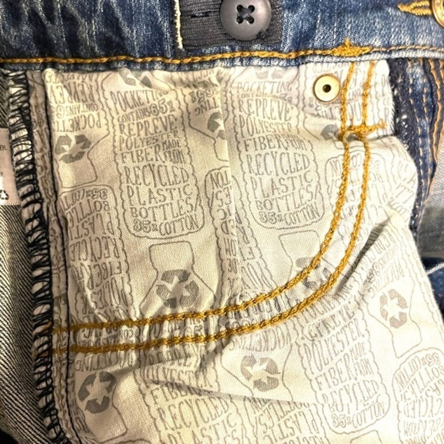Cat & Jack Boys Sz 6 Straight Leg Bootcut Jeans Vintage Wash Denim Kids Jeans
