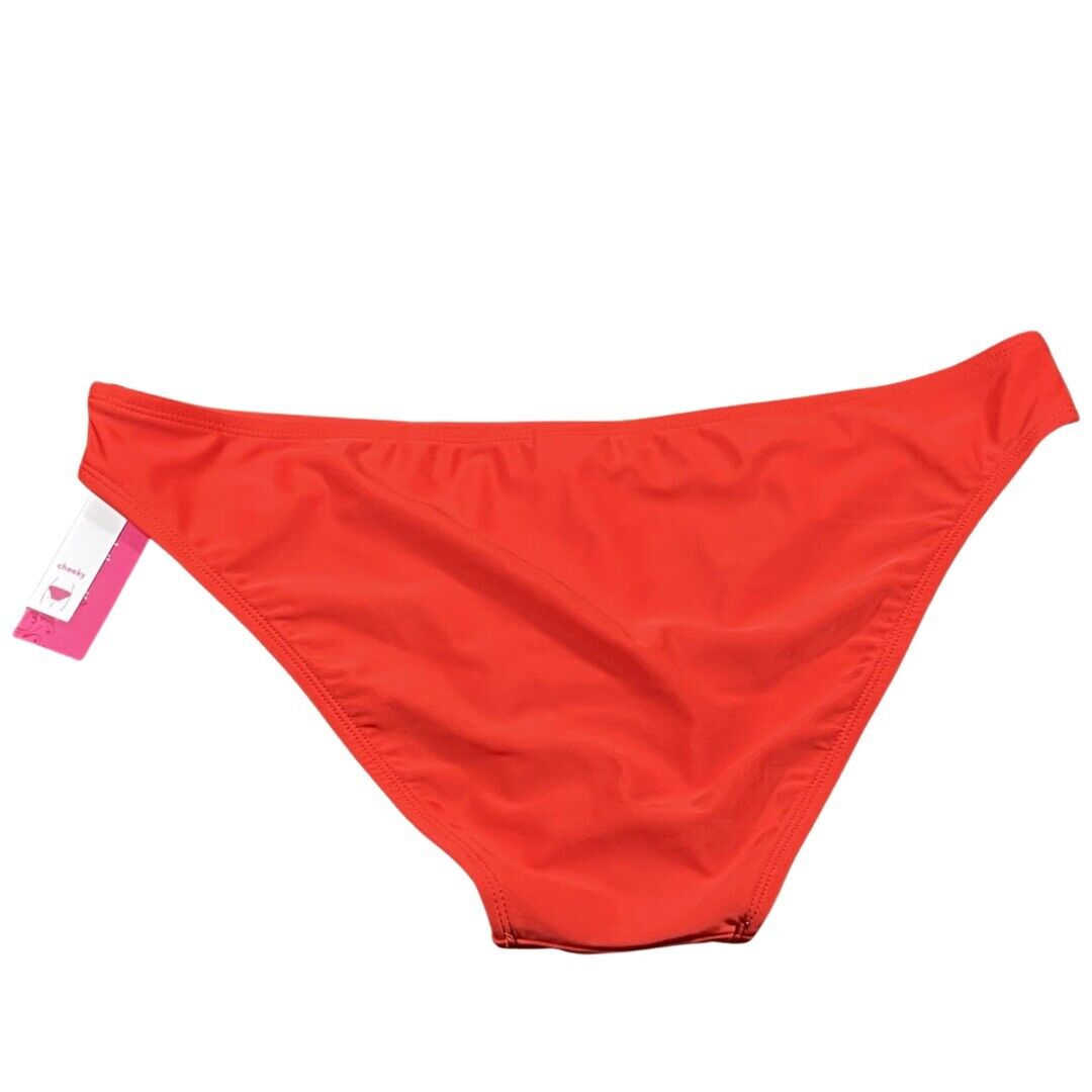 Xhilaration Hipster Red Swim Bikini Bottoms NWT Size XL Juniors Womens 12-14