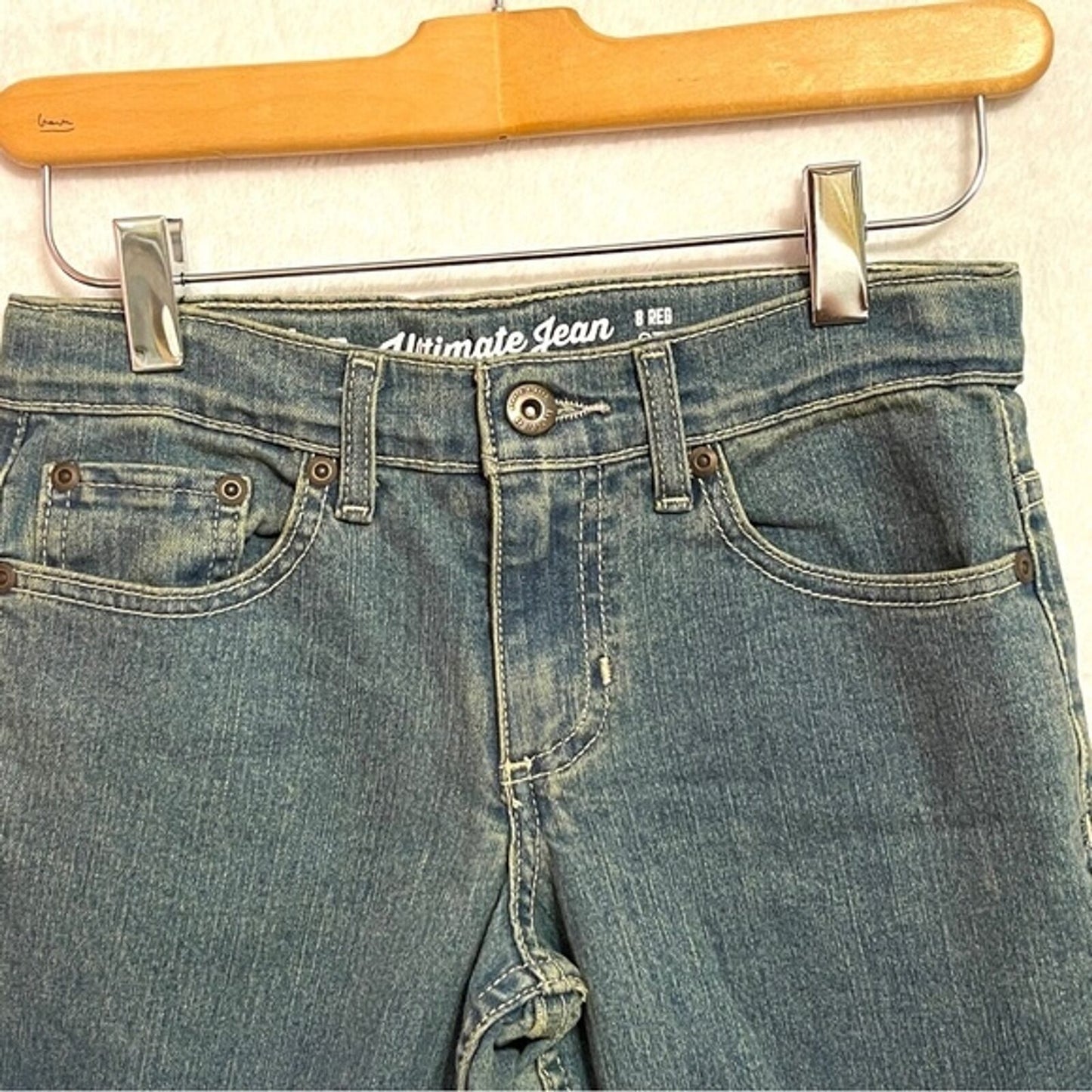 Urban Pipeline Boys Ultimate Jeans Faded Wash Jeans Size 8