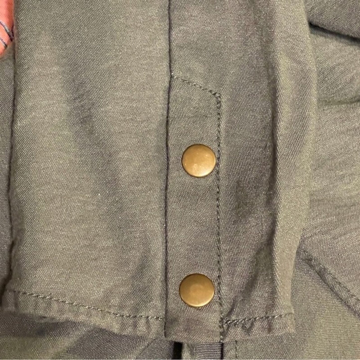 Urban Outfitters Boho Cardigan Silence+Noise Jacket Green Long Sleeve, Size M