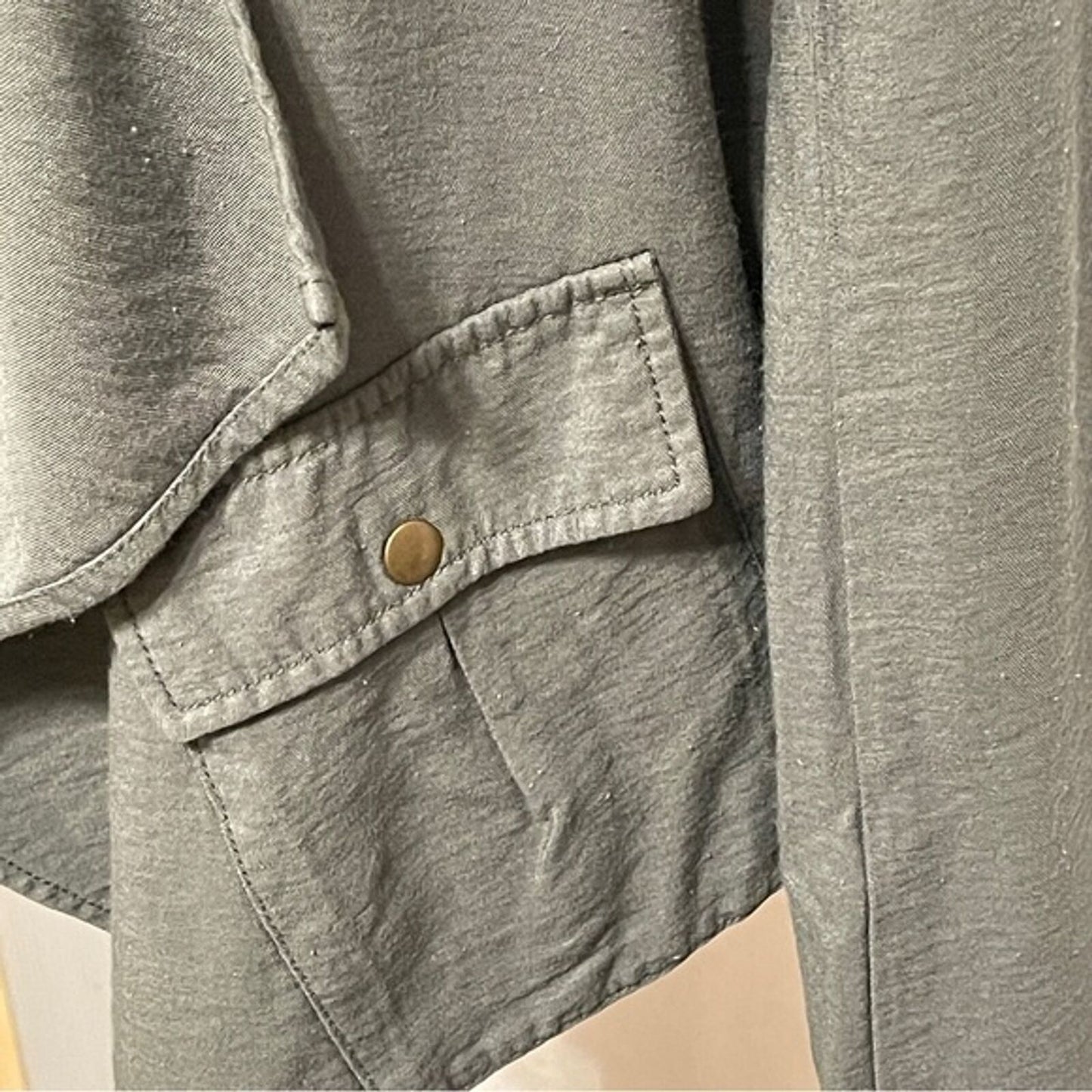 Urban Outfitters Boho Cardigan Silence+Noise Jacket Green Long Sleeve, Size M