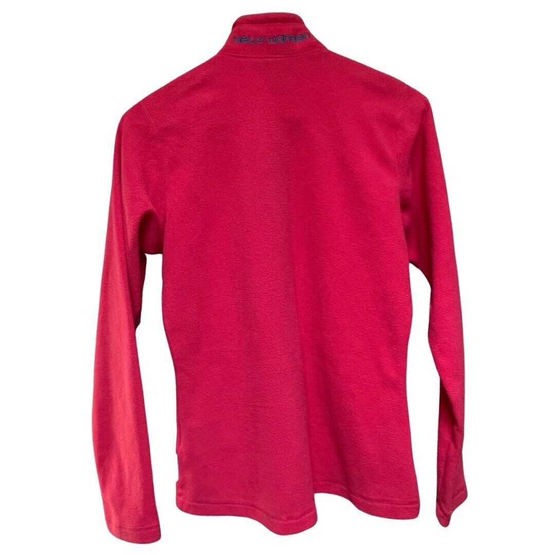 Helly Hansen DayBreaker Womens Large Fleece Jacket Pink Blue Zip Polartec