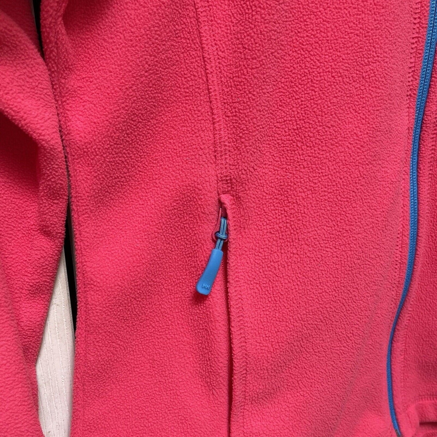 Helly Hansen DayBreaker Womens Large Fleece Jacket Pink Blue Zip Polartec