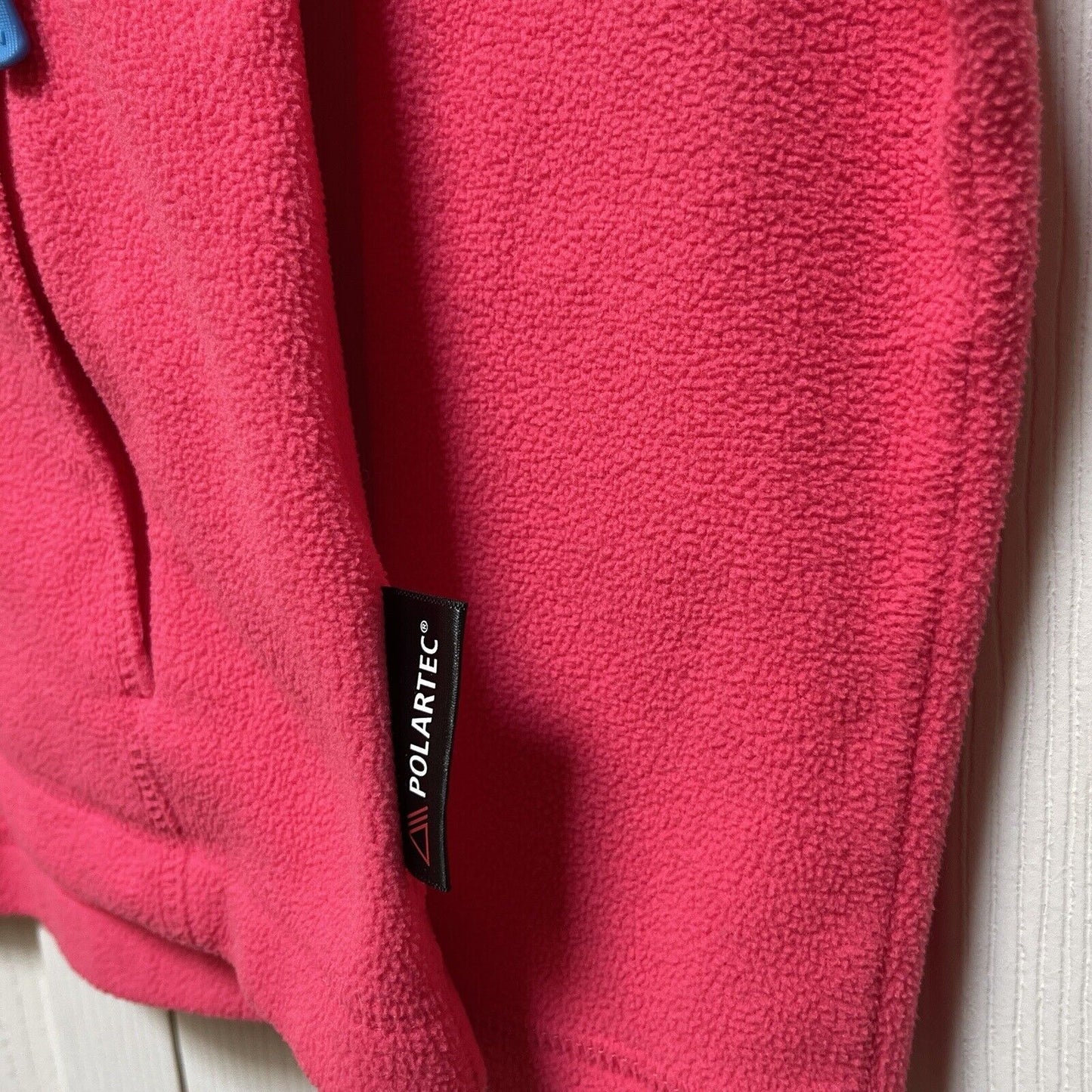 Helly Hansen DayBreaker Womens Large Fleece Jacket Pink Blue Zip Polartec