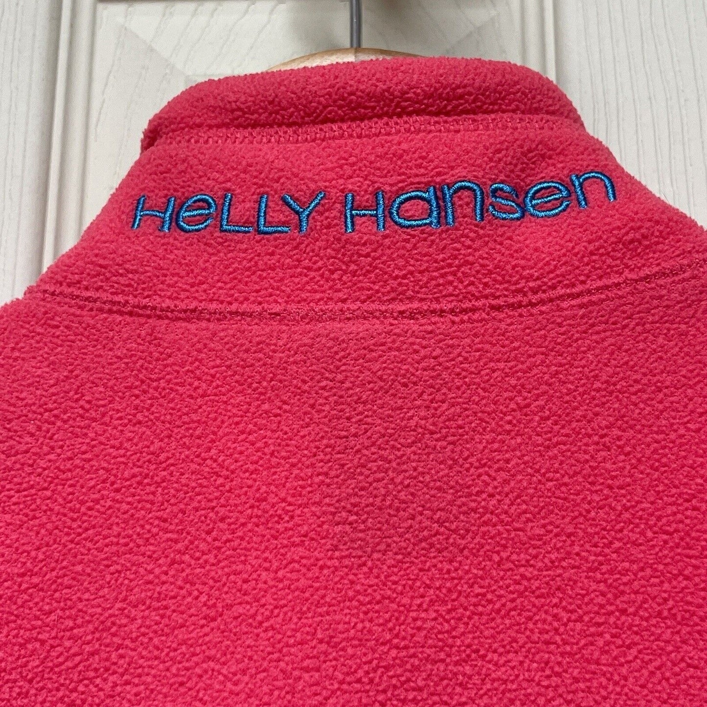 Helly Hansen DayBreaker Womens Large Fleece Jacket Pink Blue Zip Polartec