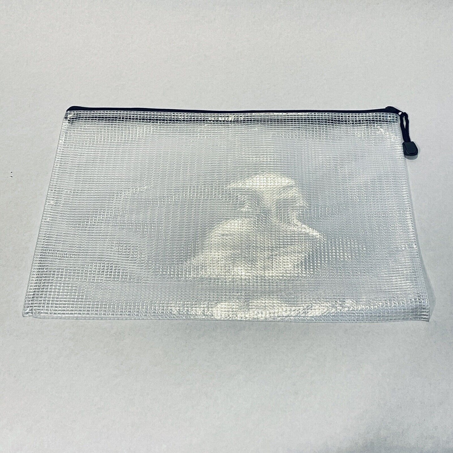 Document Art Storage Bag 9x13 Waterproof Vinyl Zipper