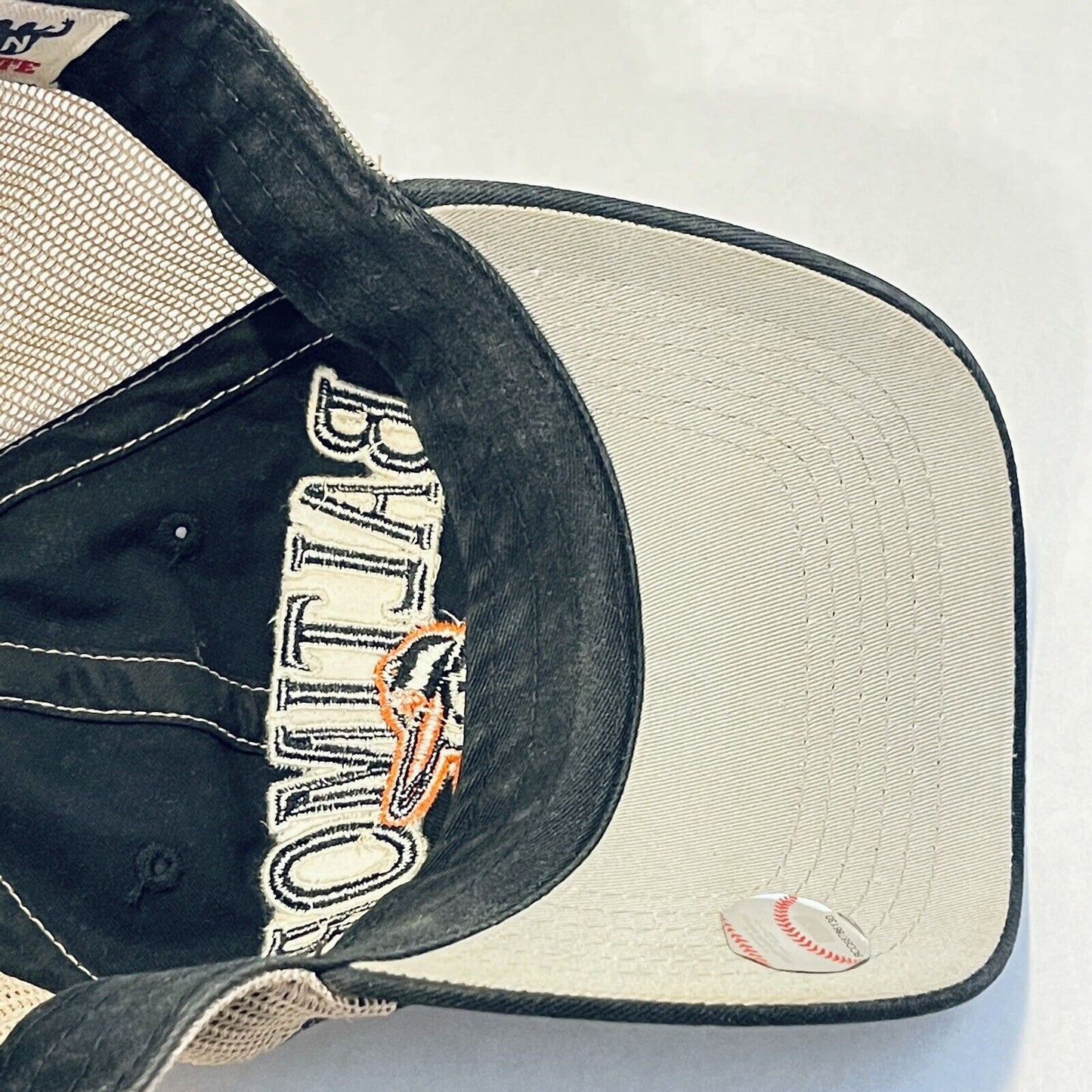 Baltimore Orioles Hat Mesh Trucker Cap Fan Favorite Snapback MLB Baseball Mens