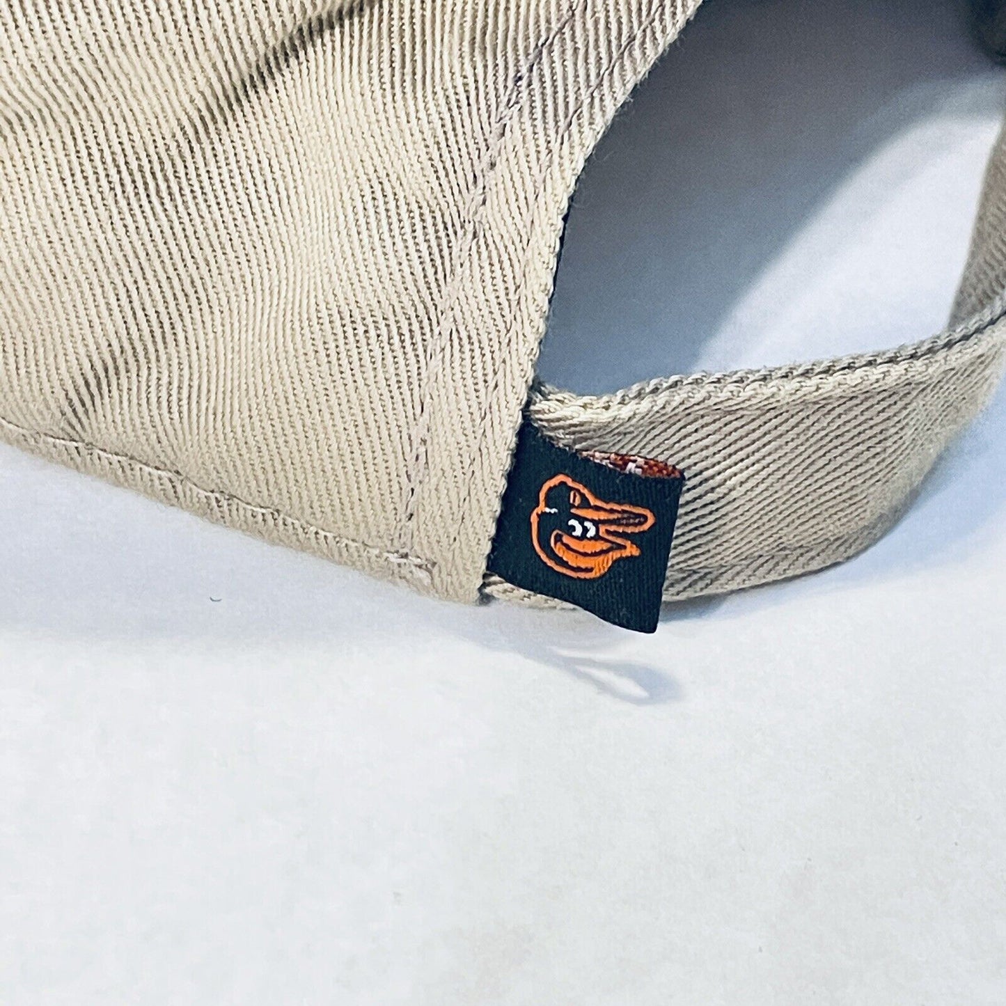 Baltimore Orioles Hat Strap Back Cap 47 Khaki Black Orange MLB Baseball Mens