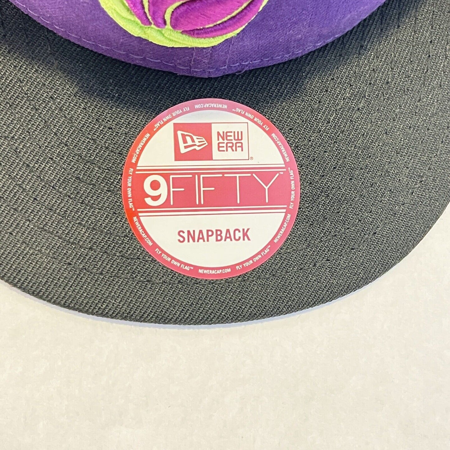 Miami Heat Hat Snapback Cap Purple Black New Era 9Fifty NBA Basketball Mens