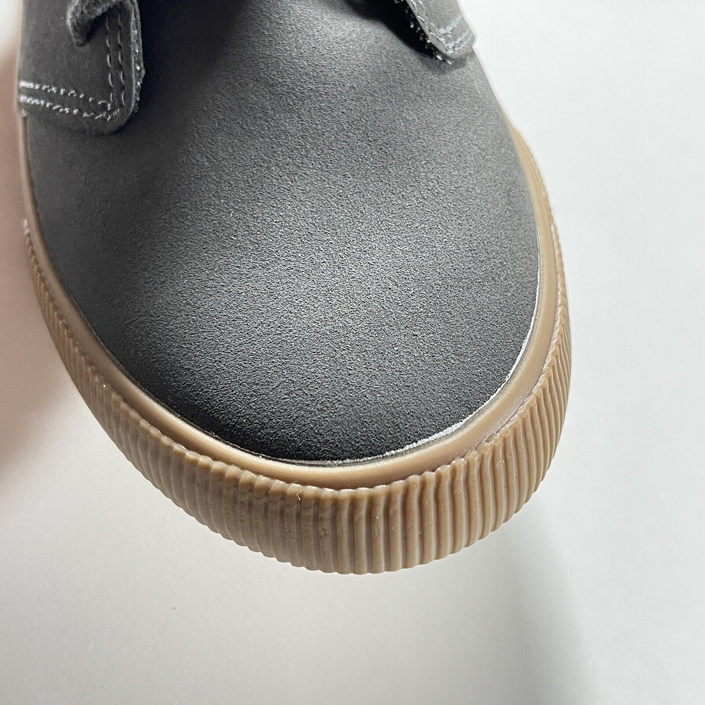 Cat & Jack Boys Casual Shoe Sneaker Chukka Boot Dark Gray Frank Size 4