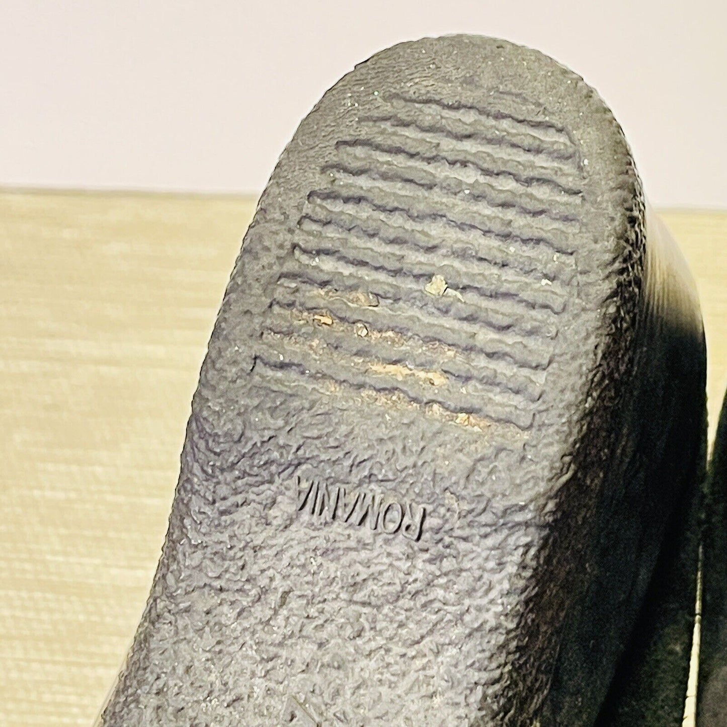 Aquatalia Marvin K Womens 11 Black Suede Leather Wedge Square Toe Loafer Shoes