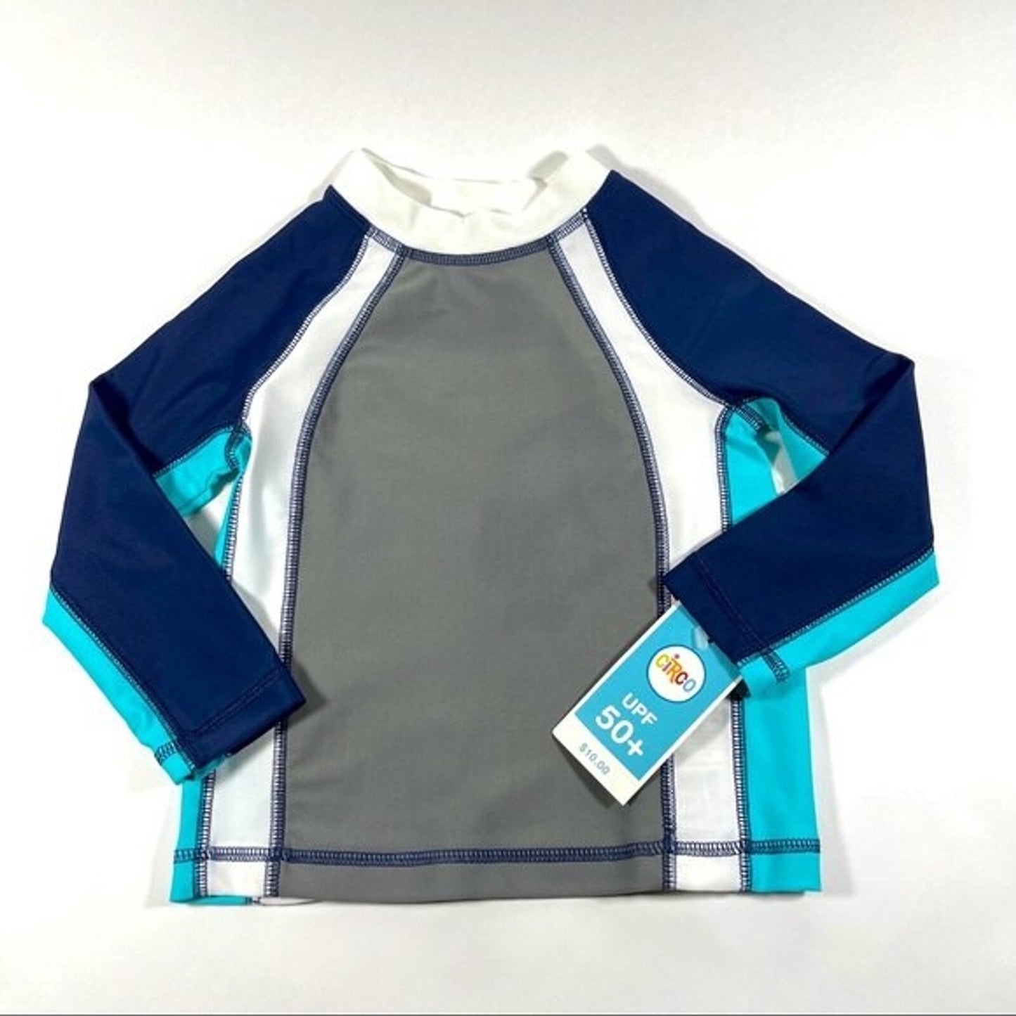 CIRCO Rash Guard Top 18 Mos UPF 50 Sun Protection Beach Swim Bathing Suit
