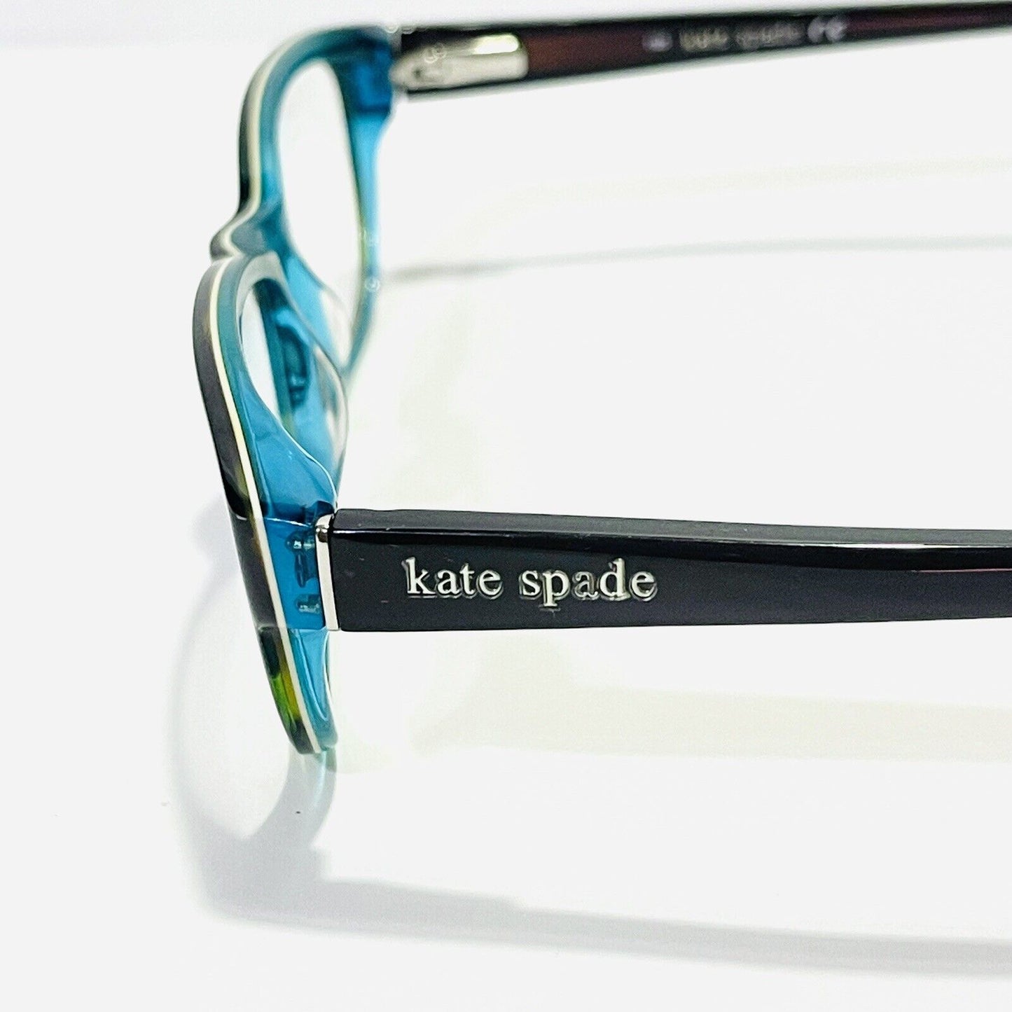 Kate Spade Eyeglasses Blakely 0JLM Frames Brown Tortoise Blue Womens Glasses