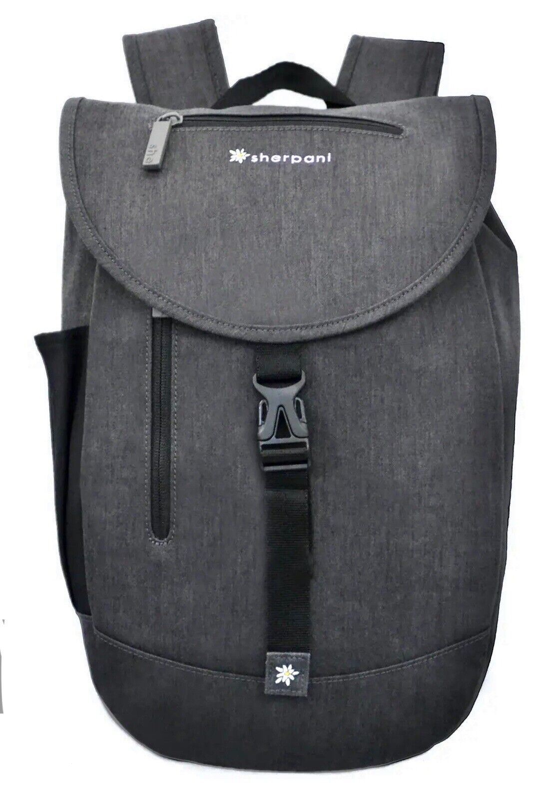 Sherpani Oli Backpack Medium Drawstring Gray Yellow NEW