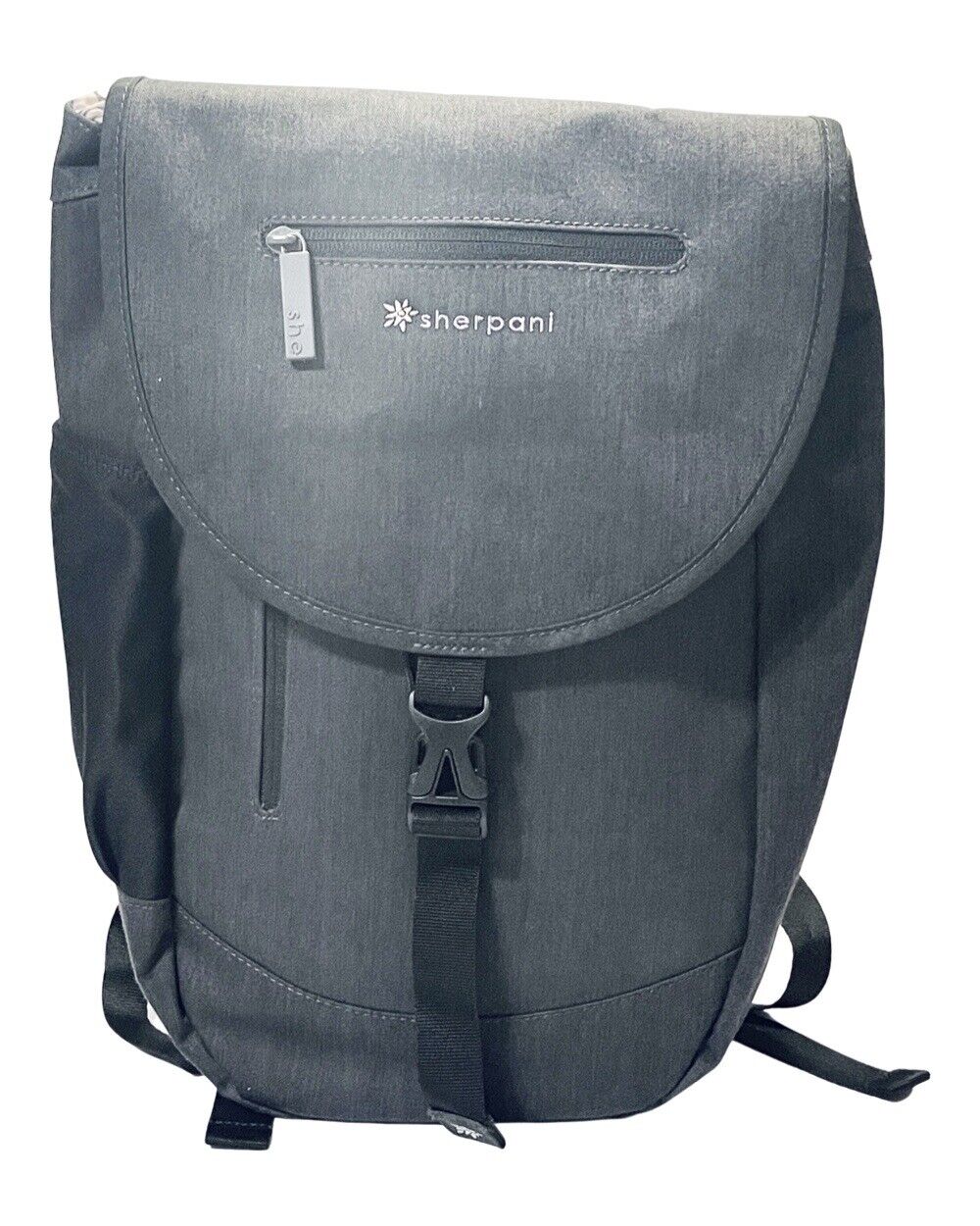 Sherpani Oli Backpack Medium Drawstring Gray Yellow NEW