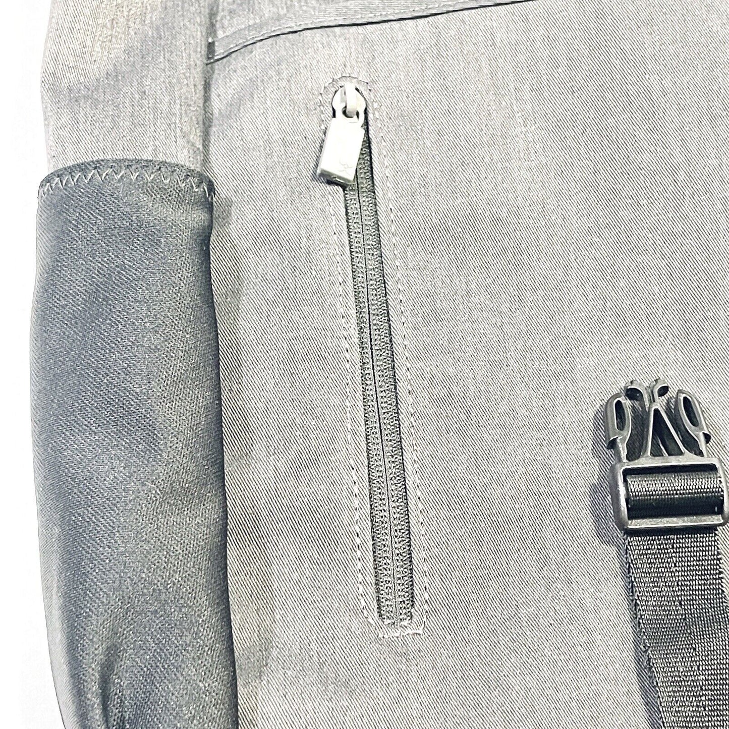 Sherpani Oli Backpack Medium Drawstring Gray Yellow NEW