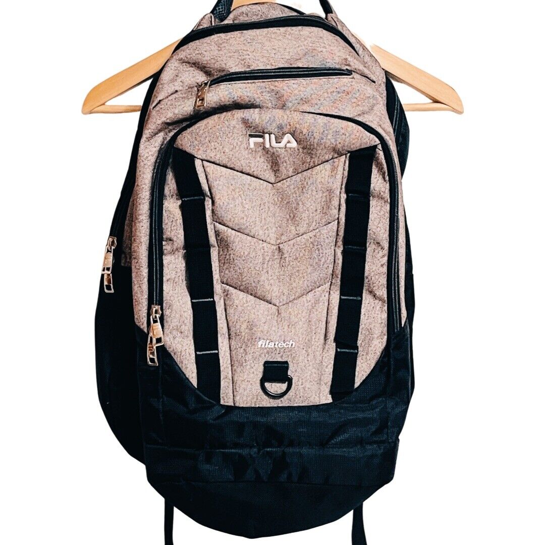FILA Backpack Large Deacon Filatech Unisex Bag Travel Camping Laptop