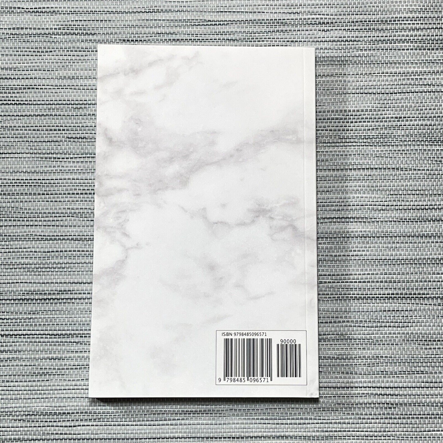 Marble Notebook 240 pages 5x8 Bound Journal Lined Paper School Work Travel NEW