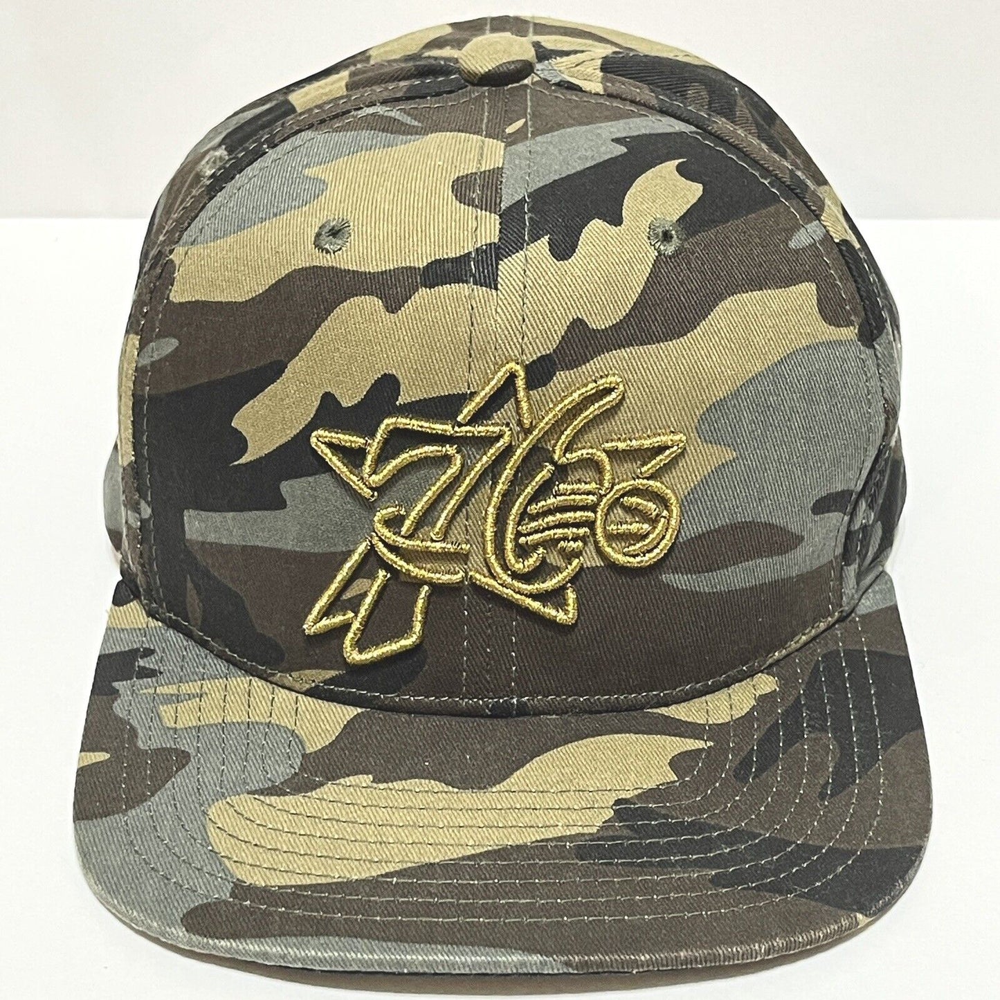 Philadelphia 76ers Snapback Hat Camo Mitchell Ness NBA Basketball Mens HWC Cap