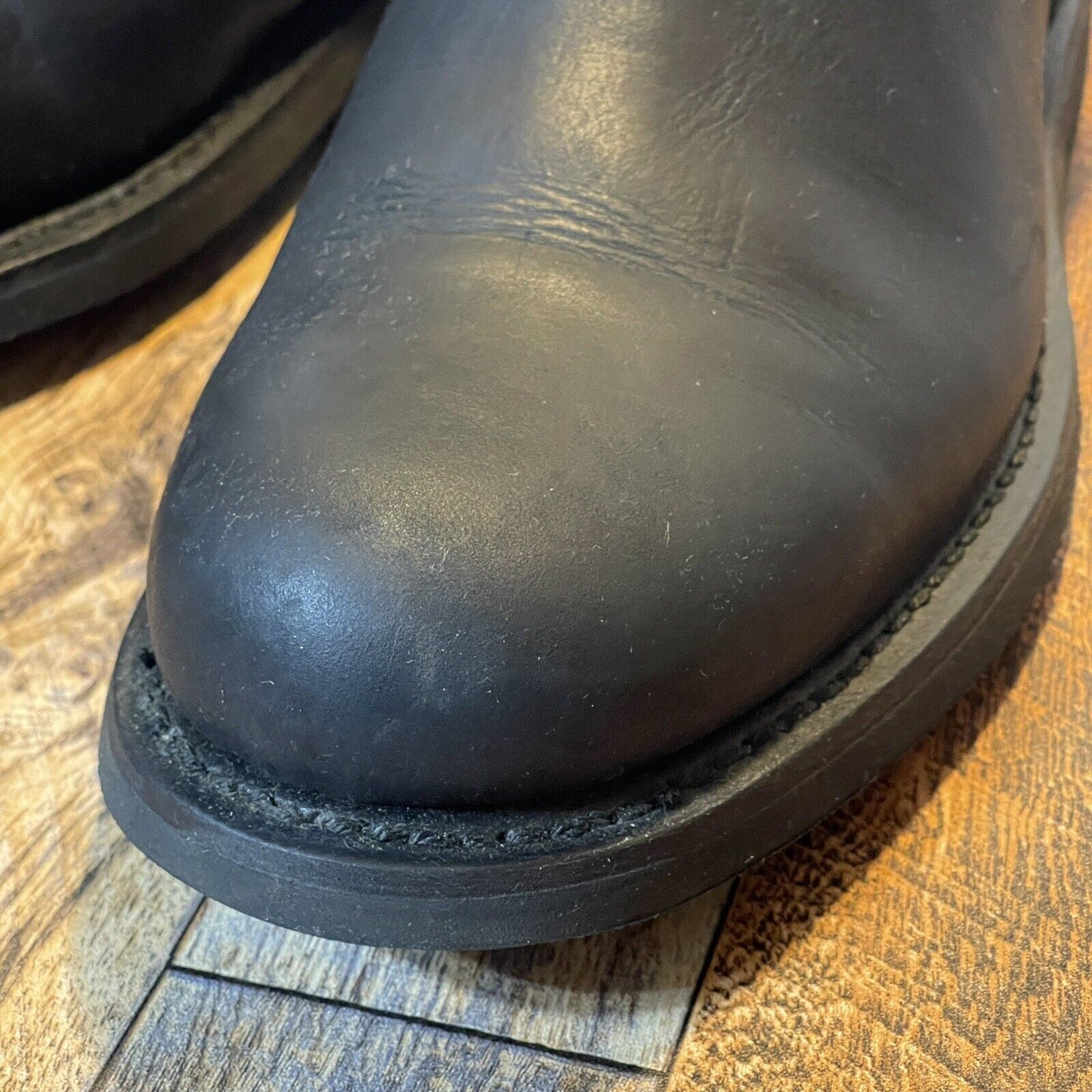 Harley Davidson Boots Scout Sz 11M D95262 Black Leather Harness Motorcycle Biker