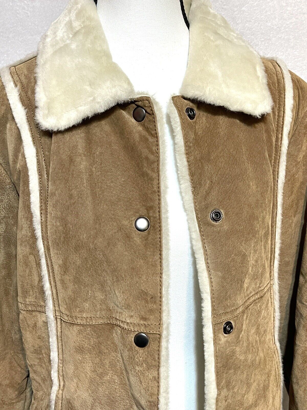 Wilsons Leather Jacket Sz M Suede Cowboy Rancher Western Retro Yellowstone