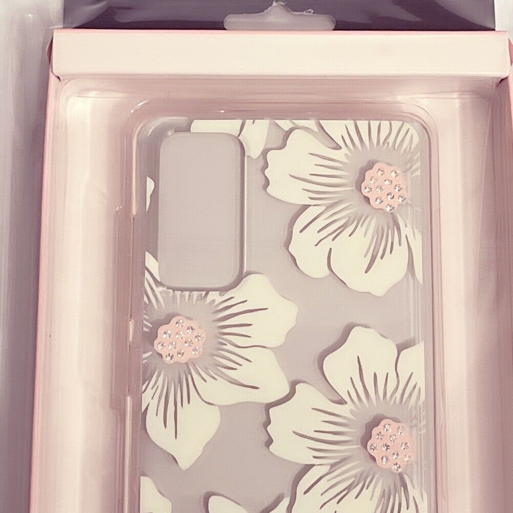 Kate Spade Phone Case Samsung Galaxy S21 5G Hollyhock Floral OPEN BOX FLAW