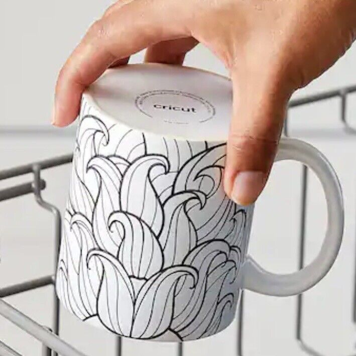 Cricut 6 Ct Ceramic Mug Blank 12 oz NEW White Sublimation Blanks for Mug Press