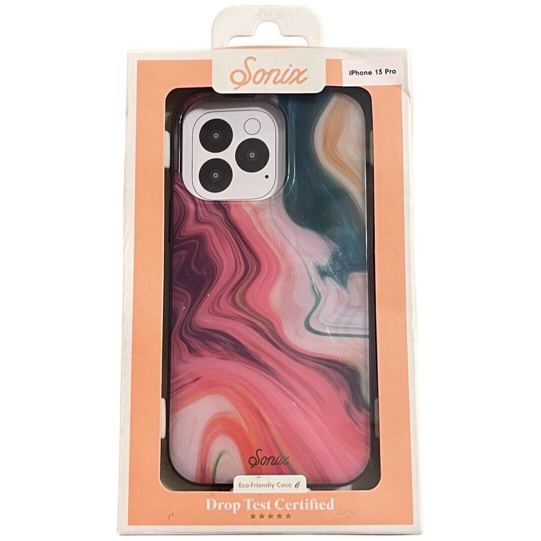 Sonix NEW Phone Case for Apple iPhone 13 Marble Agate 10 ft Drop Certified