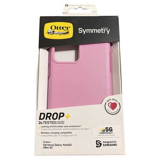 OtterBox Symmetry Phone Case Samsung Galaxy Note 20 Ultra 5G Cake Pop Pink