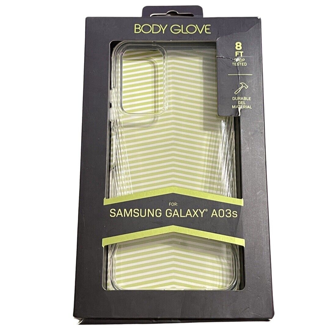 Body Glove Clear Slim Phone Case Samsung Galaxy A03s 8ft Drop Tested