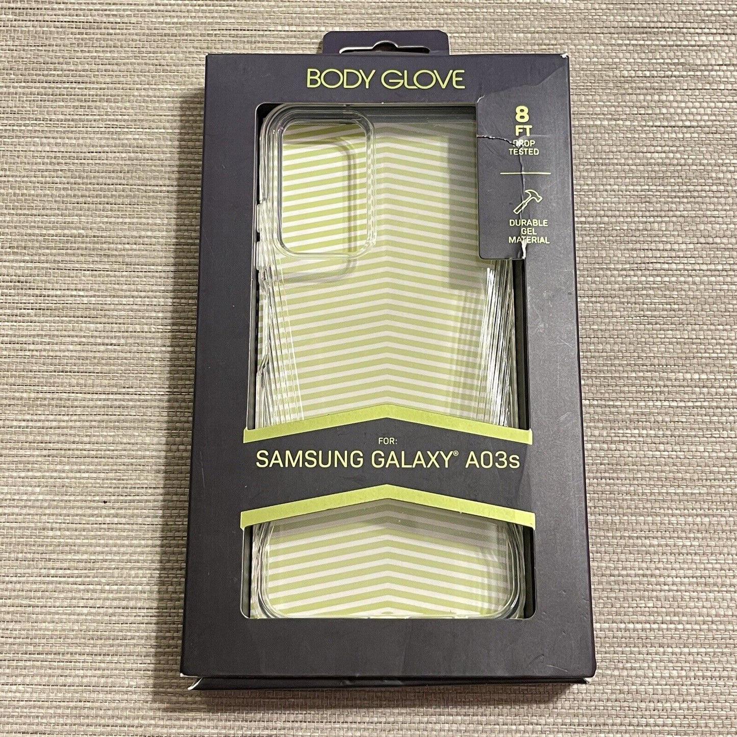 Body Glove Clear Slim Phone Case Samsung Galaxy A03s 8ft Drop Tested